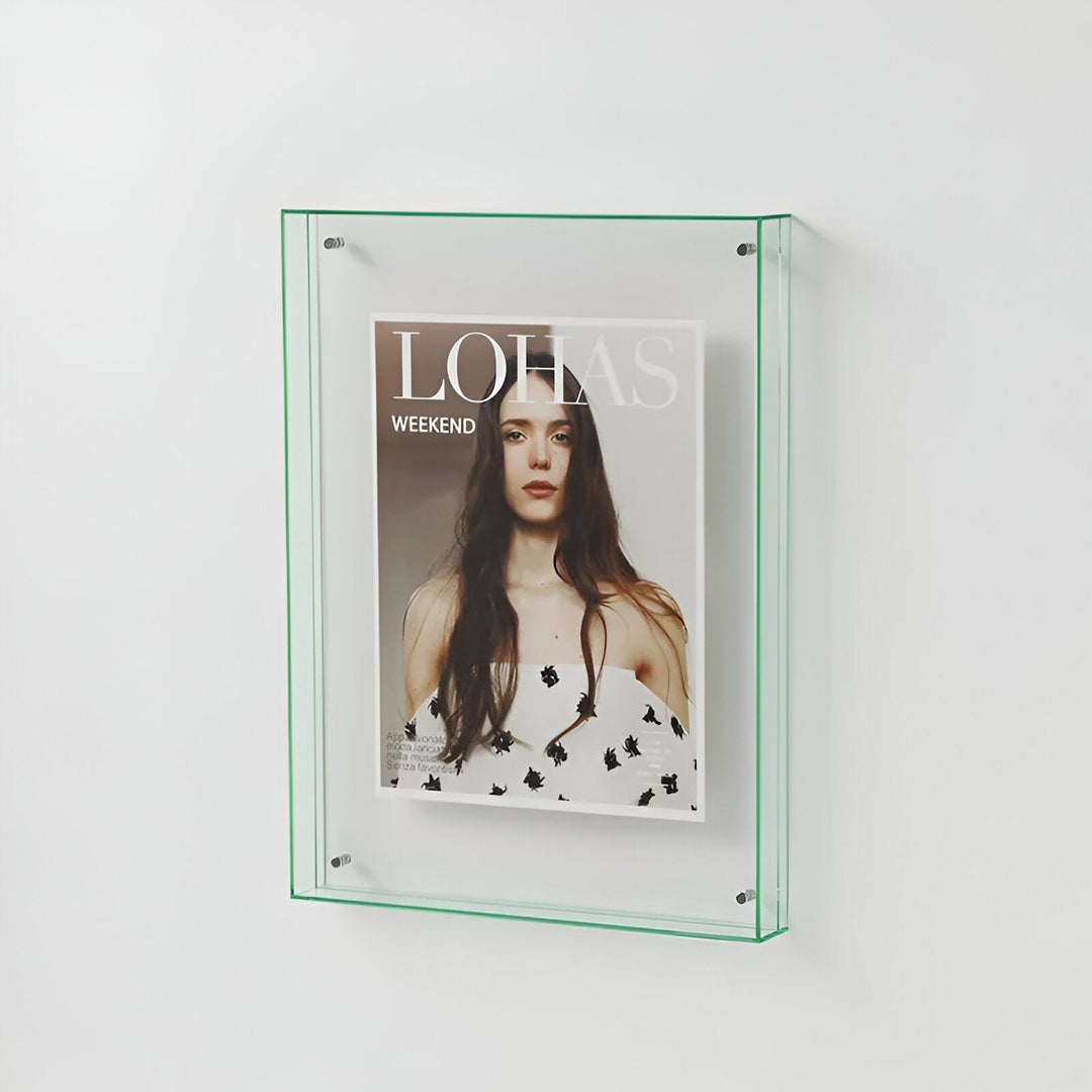 Carvallo – Transparent Foto Ram med Modern Minimalistisk Design