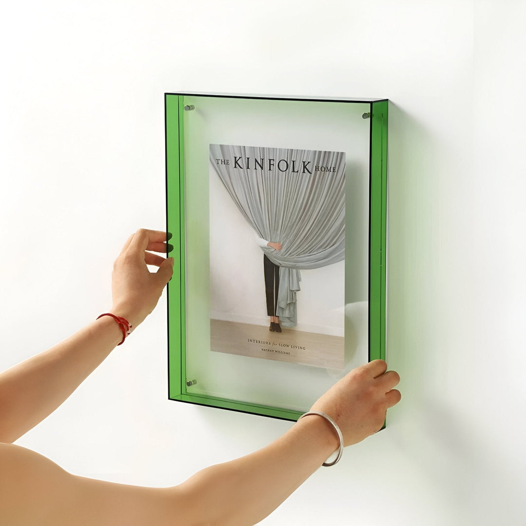 Carvallo – Transparent Foto Ram med Modern Minimalistisk Design