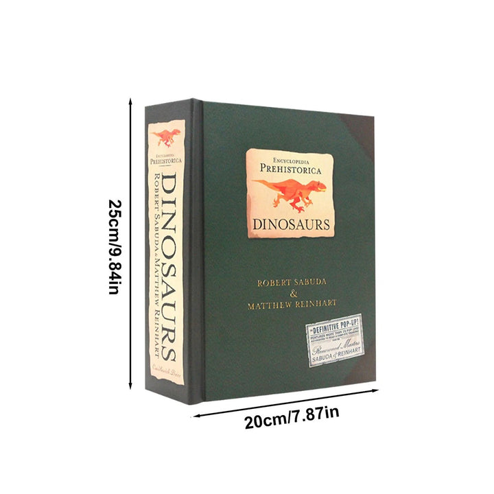 3D-dinosauriebok – interaktiv förhistorisk resa för barn och vuxna