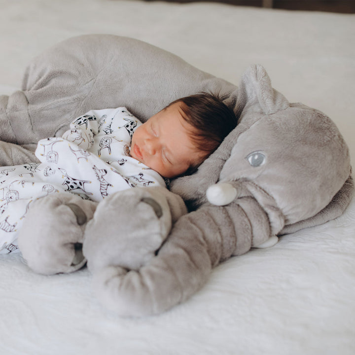 Royaleva Baby Elephant Kramkudde – Mjuk Plyschkompanjon, Ideal för Nyfödda &amp; Barn