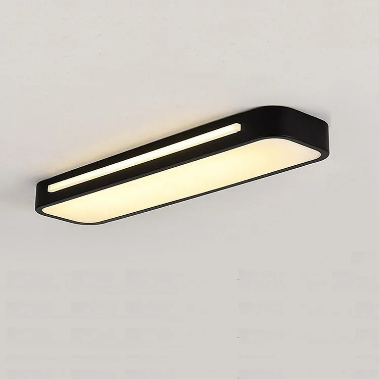 Nordic Minimalist Lång LED Taklampa