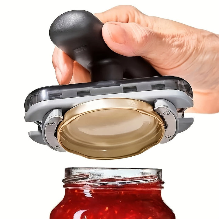 ErgoGrip justerbar flask- och konservöppnare - enkelt grepp för säker och enkel öppning