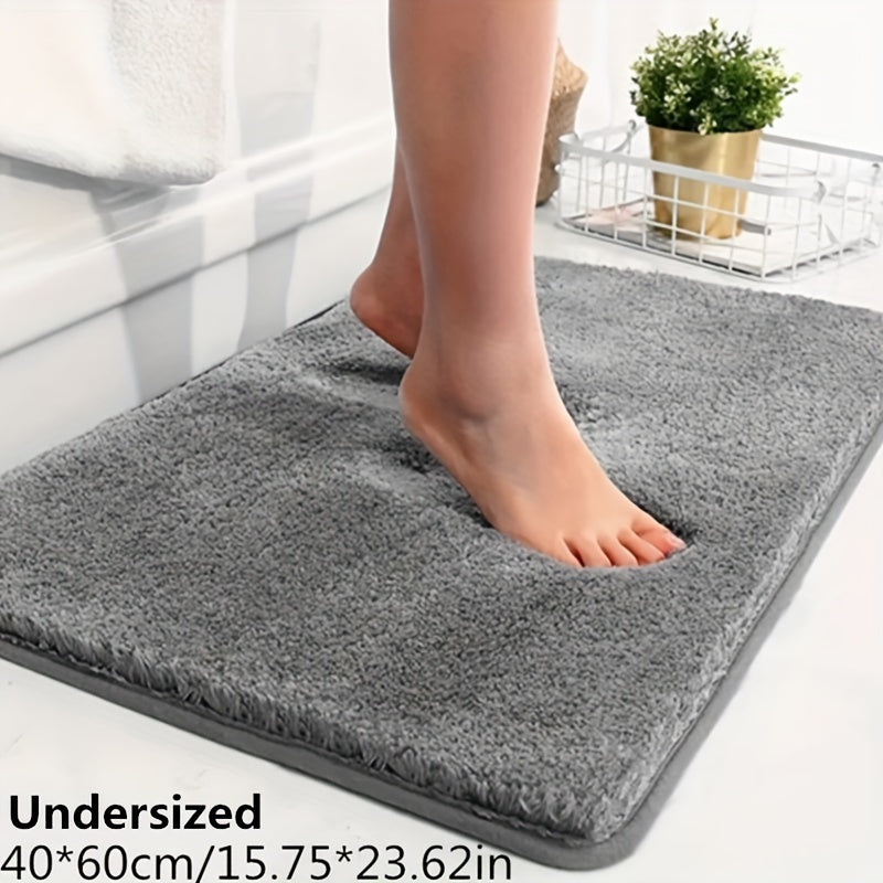 Premium Super Soft Badmatta - Absorberande, Halkfri och Bekväm för Badrummet