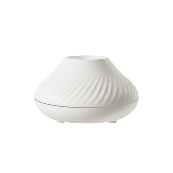Trivhem Vulkandiffuser med flammeffekt och ljus i sju färger, 130 ml