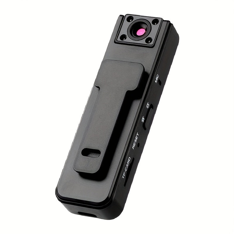 Mini kamera med klipp för videoinspelning