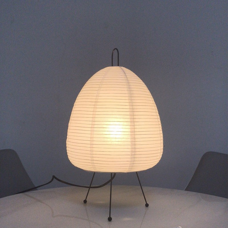 Äkta japansk papperslampa med retrostil – Mjuk belysning för varje rum