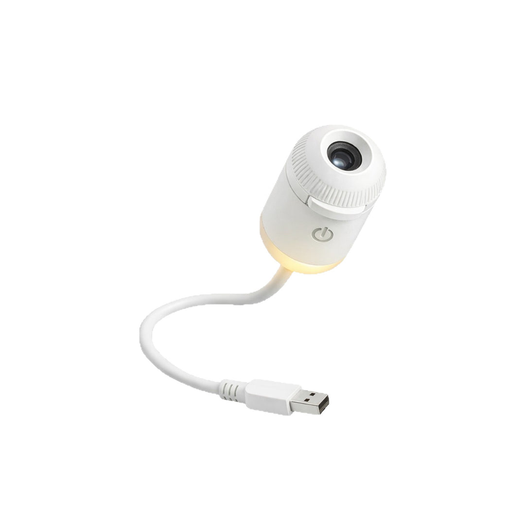 Projektionslampa med stjärnhimmel för barnrum