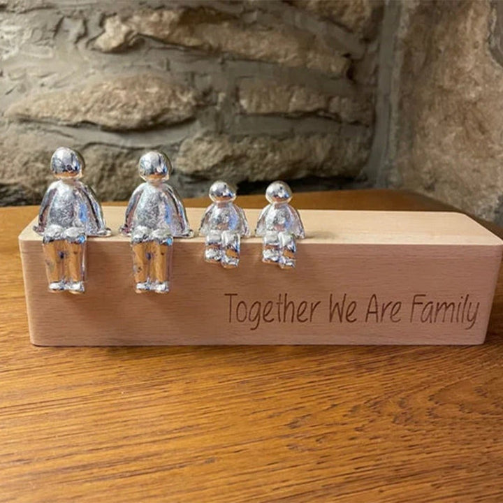 Skulptur av den Eviga Familjen | Symbolik av Kärlek och Bindning
