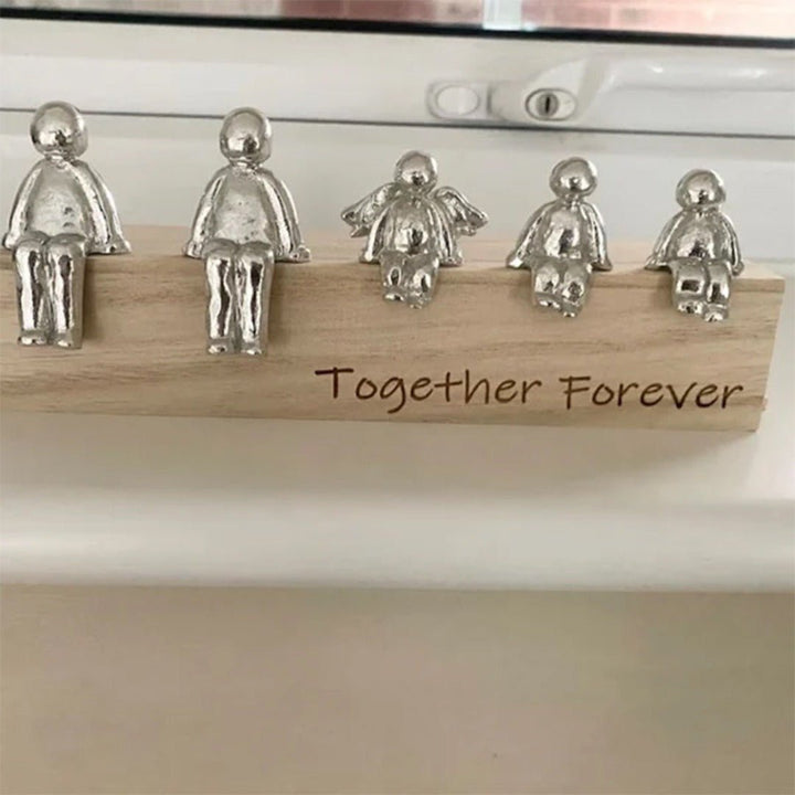 Skulptur av den Eviga Familjen | Symbolik av Kärlek och Bindning