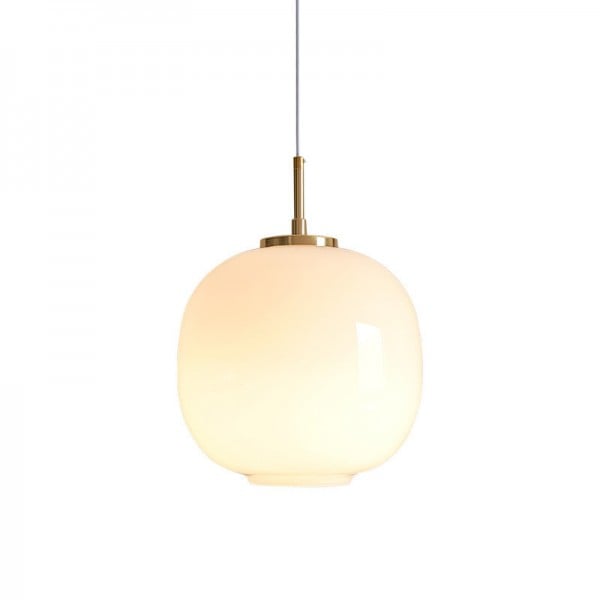 Pendellampa Opalglas Modern Taklampa