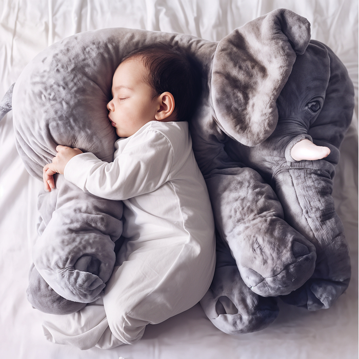 Royaleva Baby Elephant Kramkudde – Mjuk Plyschkompanjon, Ideal för Nyfödda & Barn