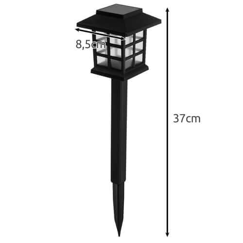 Alex solcellsdriven trädgårdslampa 6 st.