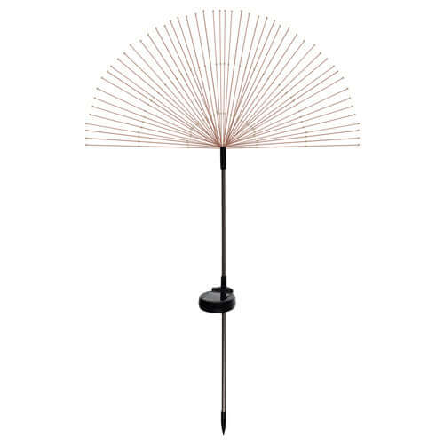 Solcellsdriven trädgårdslampa