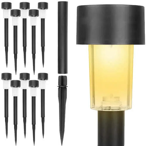 Flexi Garden trädgårdsbelysning med solceller - 10 st.