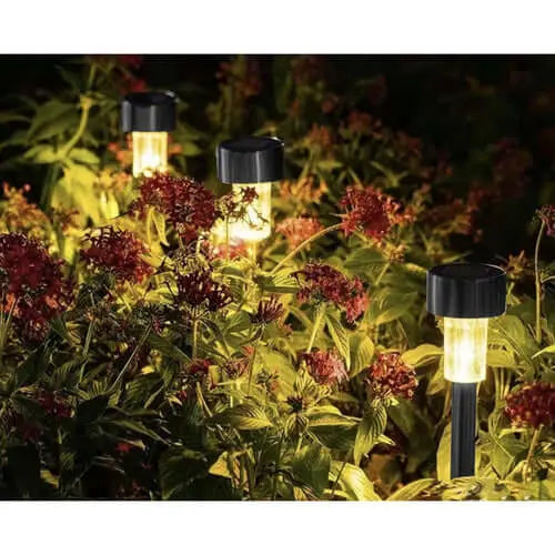 Flexi Garden trädgårdsbelysning med solceller - 10 st.
