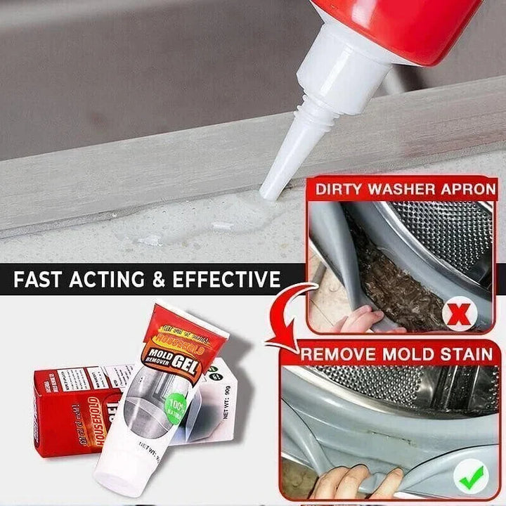 GroutShield Mold Gel – Snabbverkande, säker lösning för kakel och ytor