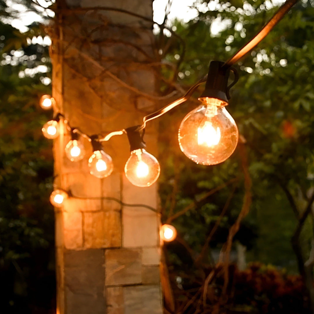 FairyFlicker String Lights - Lyxig terrassbelysning med vattentätt skydd