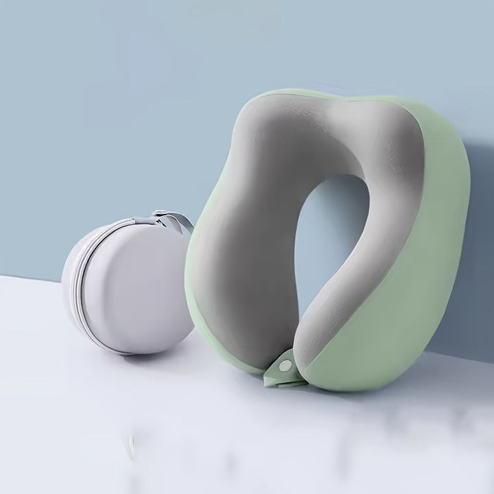 Ergonomisk U-formad resekudde – Nackstöd i minnesskum för vilsamma resor