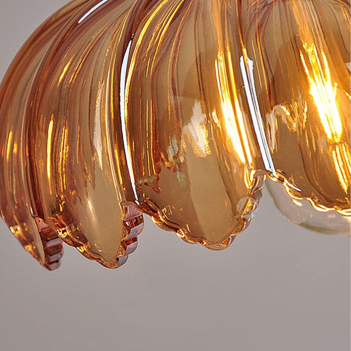 Pendellampa Vintage Glas Hängande Lampa