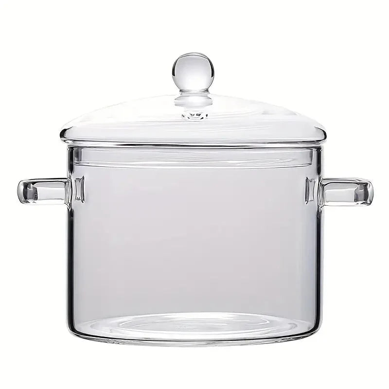 Värmebeständig glasgryta - Elegant design, ren smak