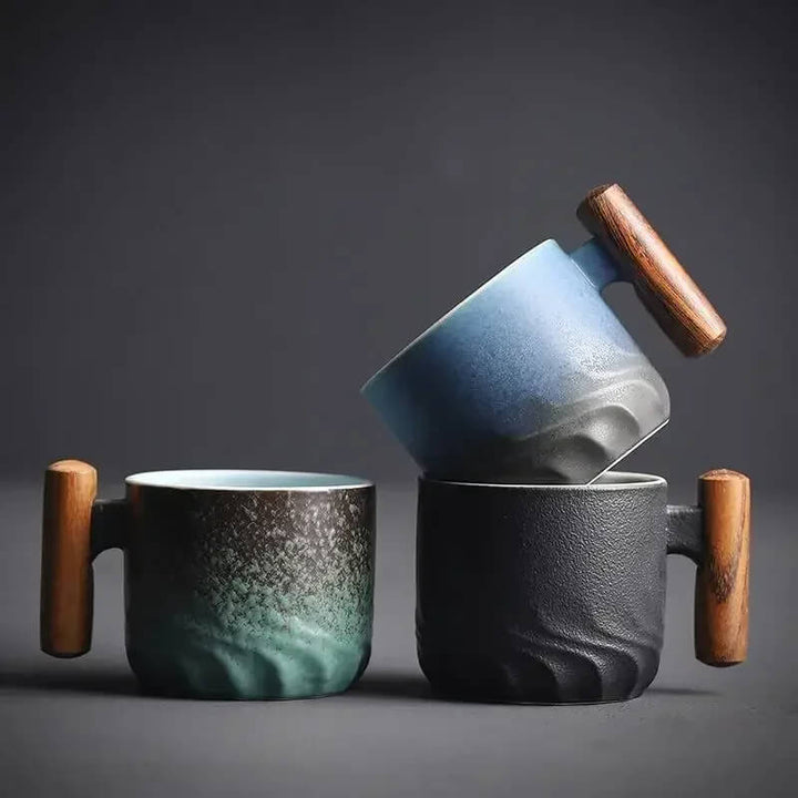 Rustika Keramikmuggar – Handgjorda Kaffemuggar i Bohemisk Design