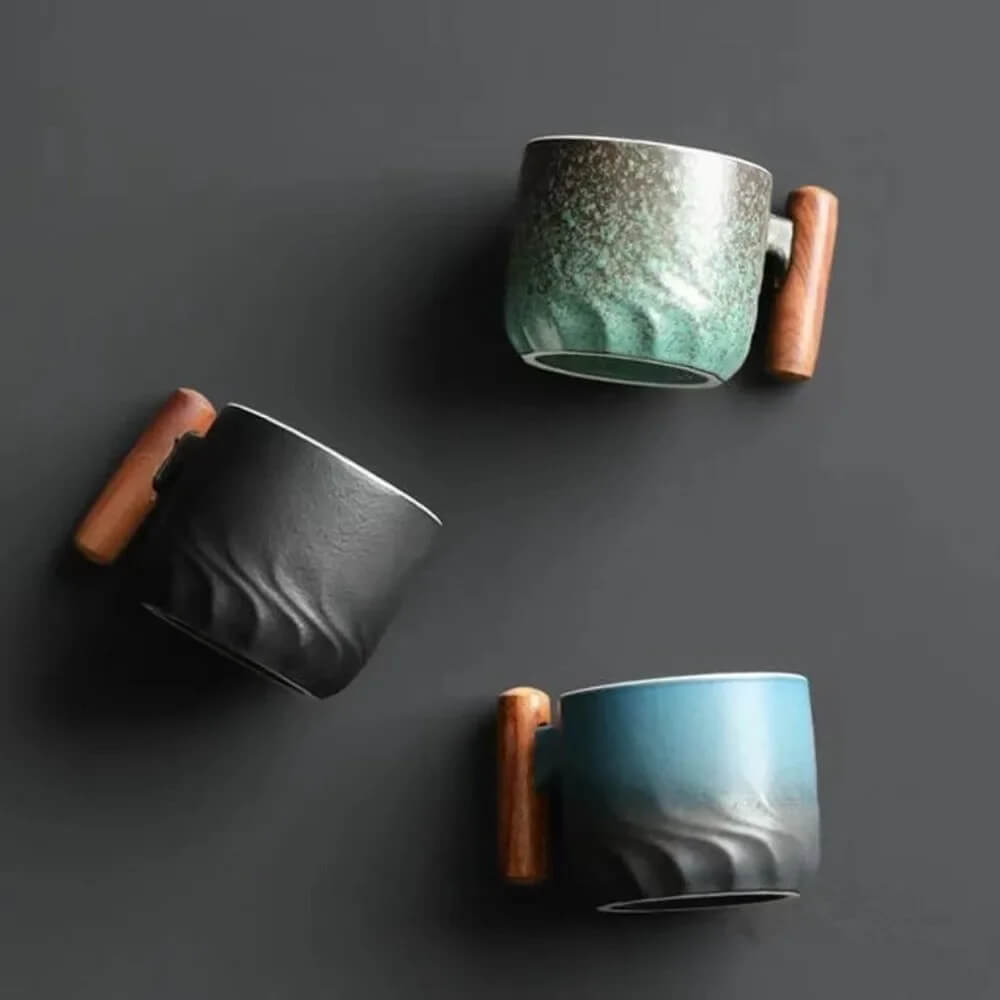 Rustika Keramikmuggar – Handgjorda Kaffemuggar i Bohemisk Design