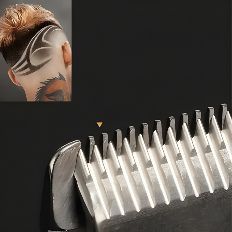 Trådlös Hårklippare och Skäggtrimmer Set
