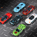 Leksaksbil Utlösare Set Manuell Racing Bana