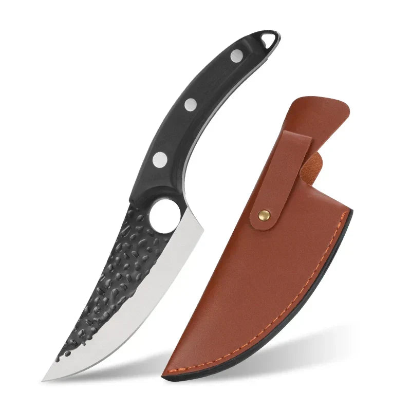 Japansk Kockkniv – Premium Kökskniv i Rostfritt Stål för Precision &amp; Kontroll