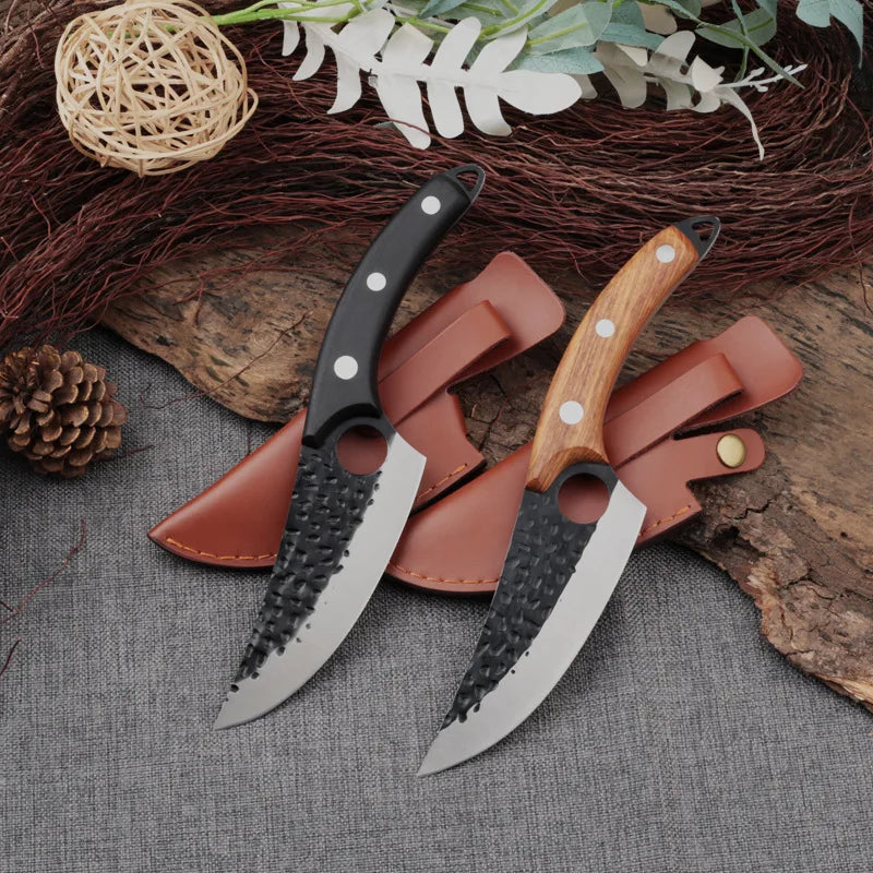 Japansk Kockkniv – Premium Kökskniv i Rostfritt Stål för Precision &amp; Kontroll