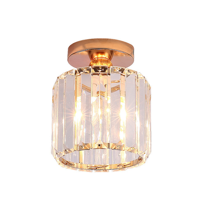Taklampa Kristall Flush Mount Modern Armatur