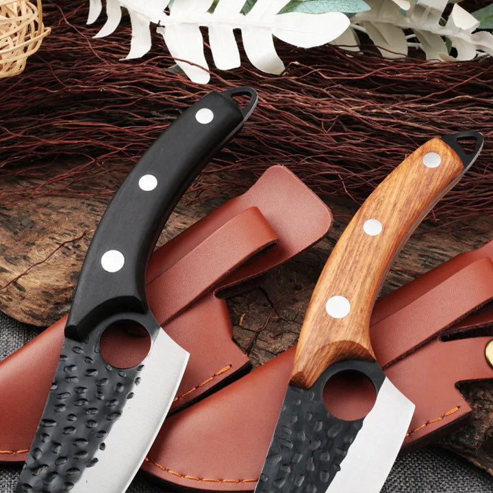 Japansk Kockkniv – Premium Kökskniv i Rostfritt Stål för Precision &amp; Kontroll