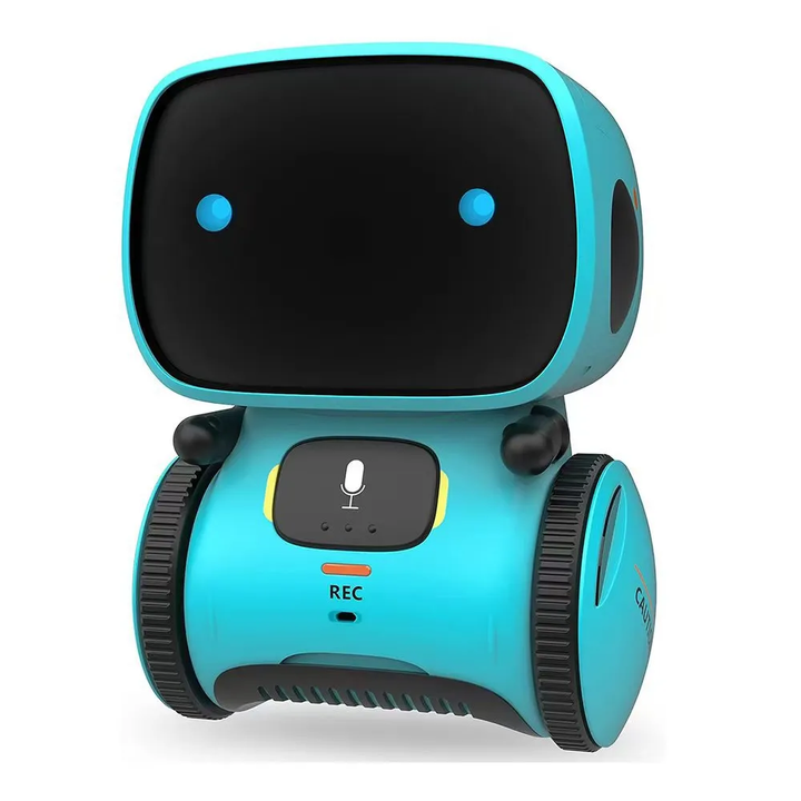 Robotleksak med röststyrning och musik