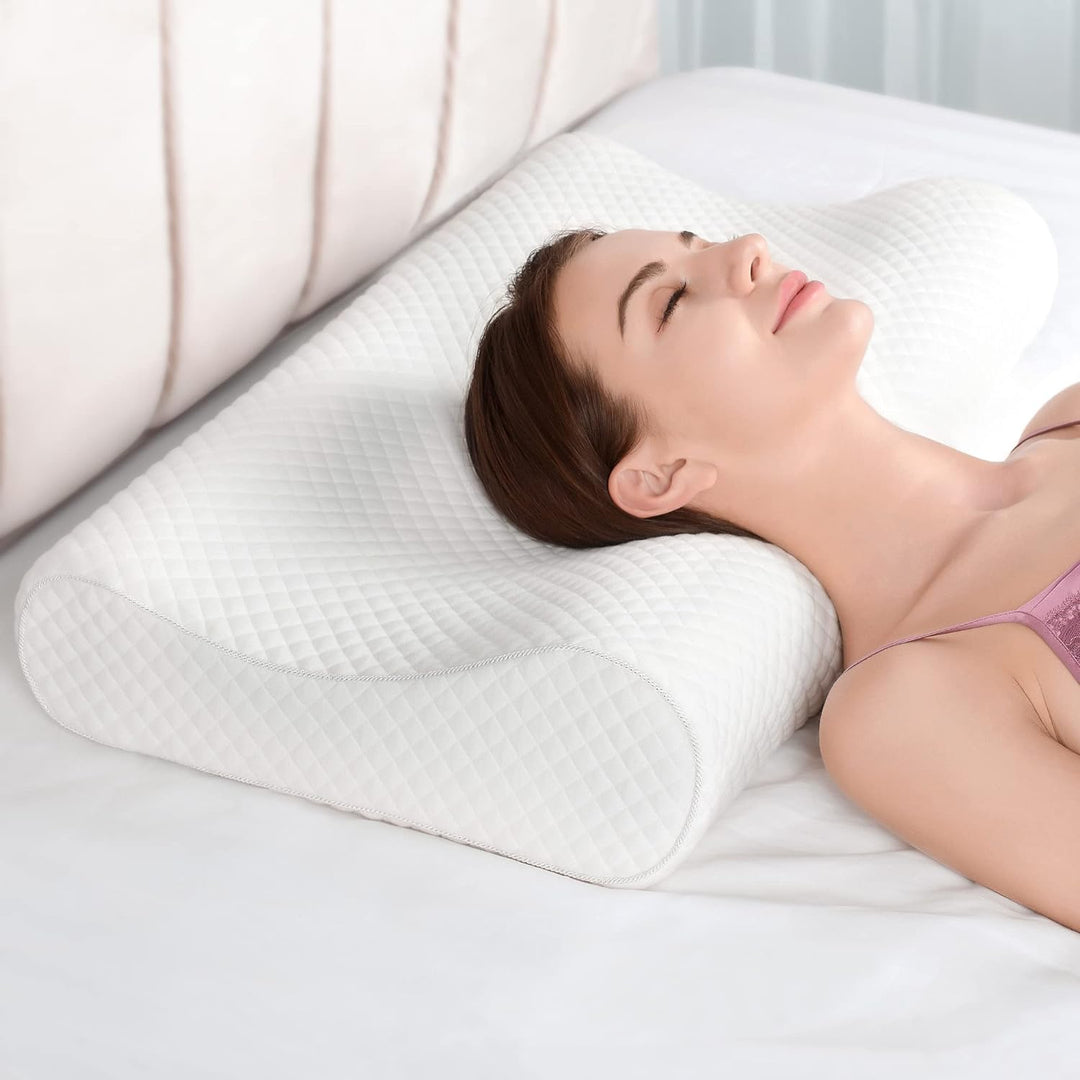 Carvallo – Ergonomisk Minnesskumkudde med Lyxigt Stöd för en Djup Nattsömn
