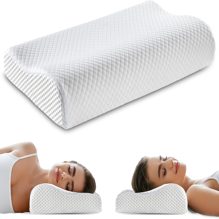 Carvallo – Ergonomisk Minnesskumkudde med Lyxigt Stöd för en Djup Nattsömn