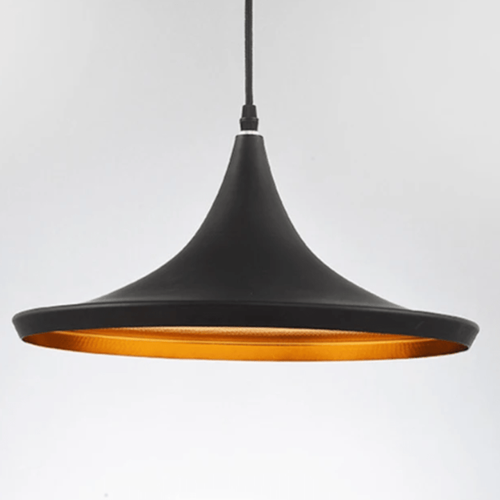 Industriell LED Hänglampa Svart