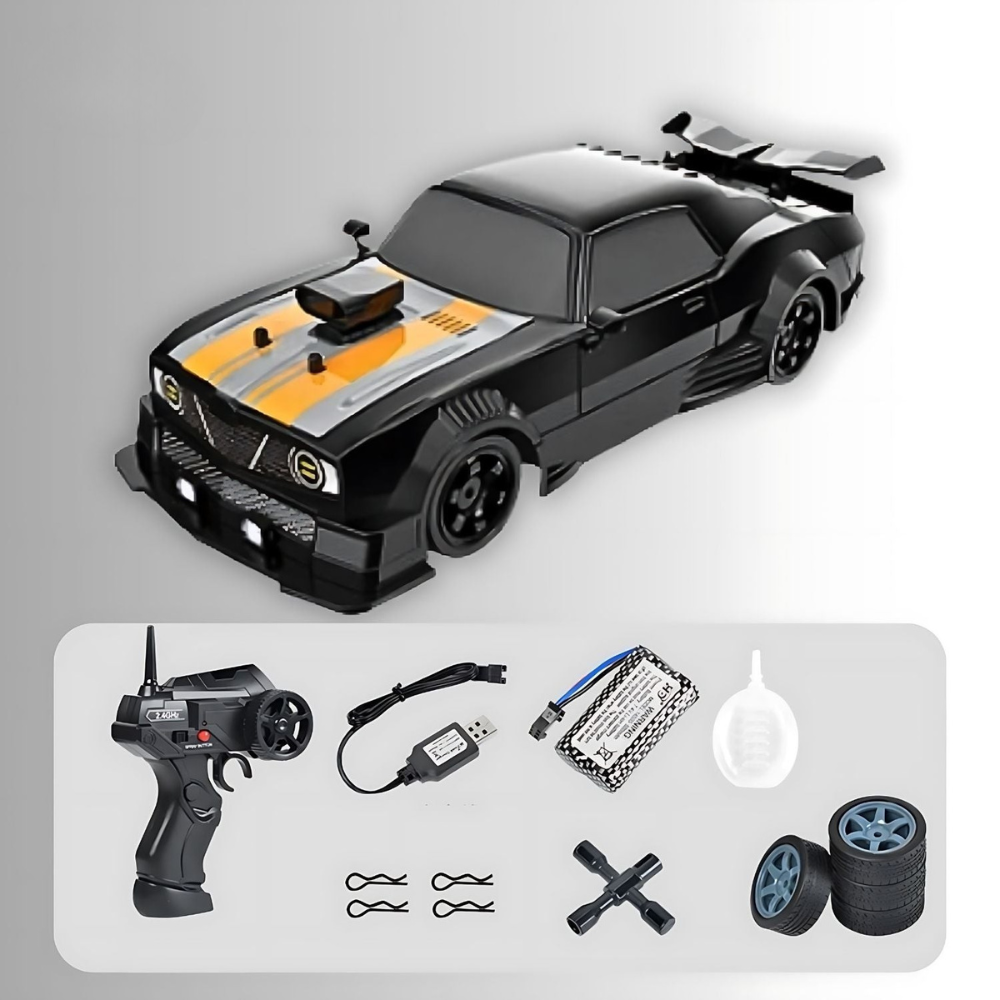 Fjärrkontroll Driftingbil med Snabbladdning