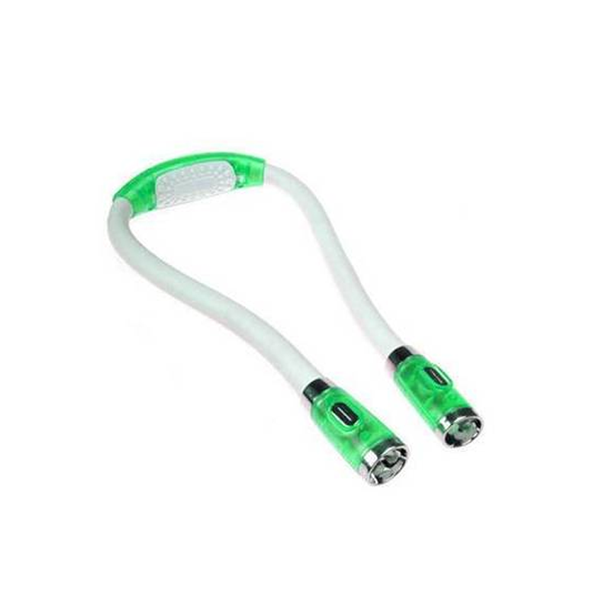 Flexibel handsfree stick- och virkningslampa – LED-halslampa för hantverk och läsning