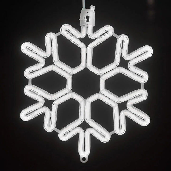Juldekorationer LED Utomhus Snöflingor Ljus