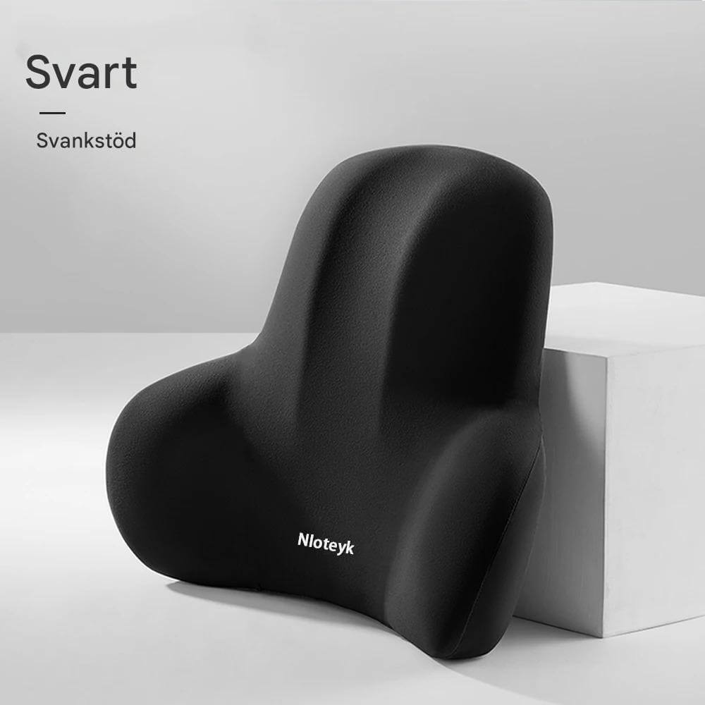 Travilo – Ergonomisk Nack- och Ryggkudde för Bilresor | Anpassningsbar Komfort i Varje Sits