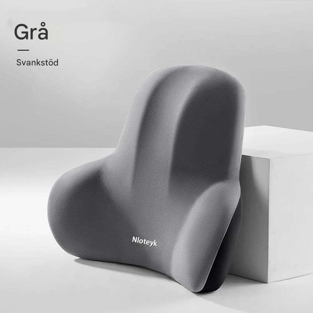 Travilo – Ergonomisk Nack- och Ryggkudde för Bilresor | Anpassningsbar Komfort i Varje Sits
