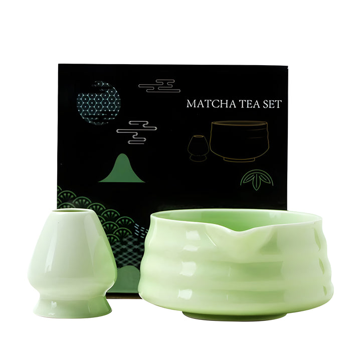 Matcha-set Keramik – Traditionellt Japanskt Te-set för Avkopplande Stunder