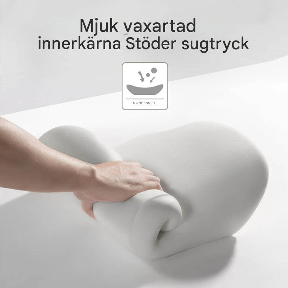 Travilo – Ergonomisk Nack- och Ryggkudde för Bilresor | Anpassningsbar Komfort i Varje Sits