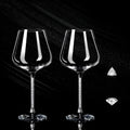 Kristallglas i 2-pack – Eleganta vinglas | Höga & Lyxiga för fester & evenemang