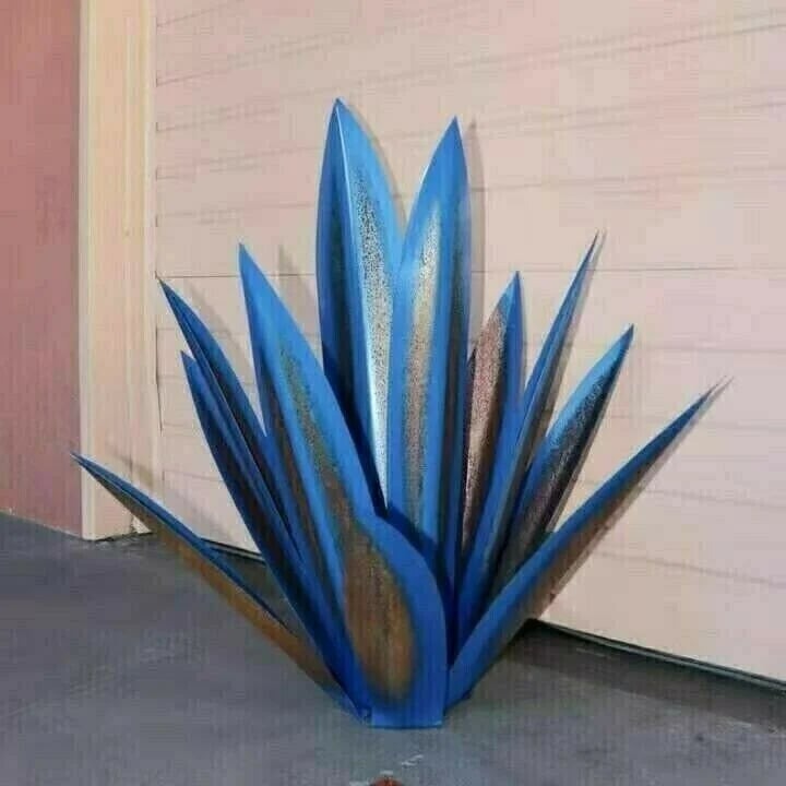 Anti-rost Metall Tequila Agave Växt