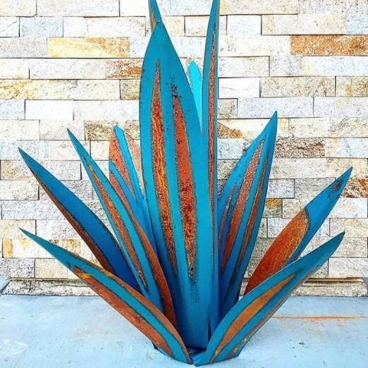 Anti-rost Metall Tequila Agave Växt
