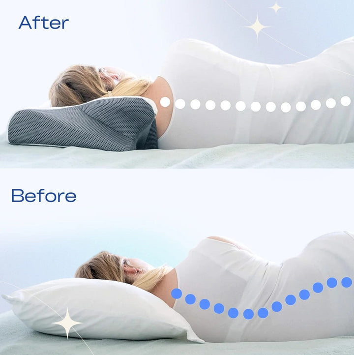 Snoozeit. - Ergonomisk &amp; Skön Ortopedisk Nackkudde