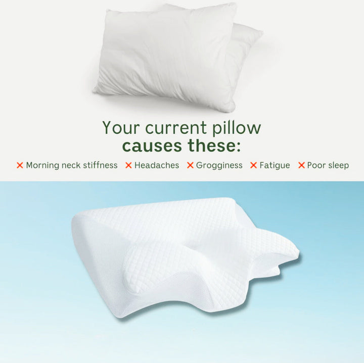 Snoozeit. - Ergonomisk &amp; Skön Ortopedisk Nackkudde