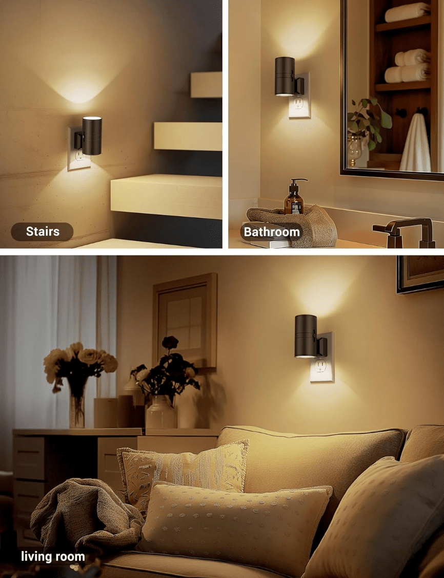 NightGlow – Dimbar LED Nattlampa med Sensor