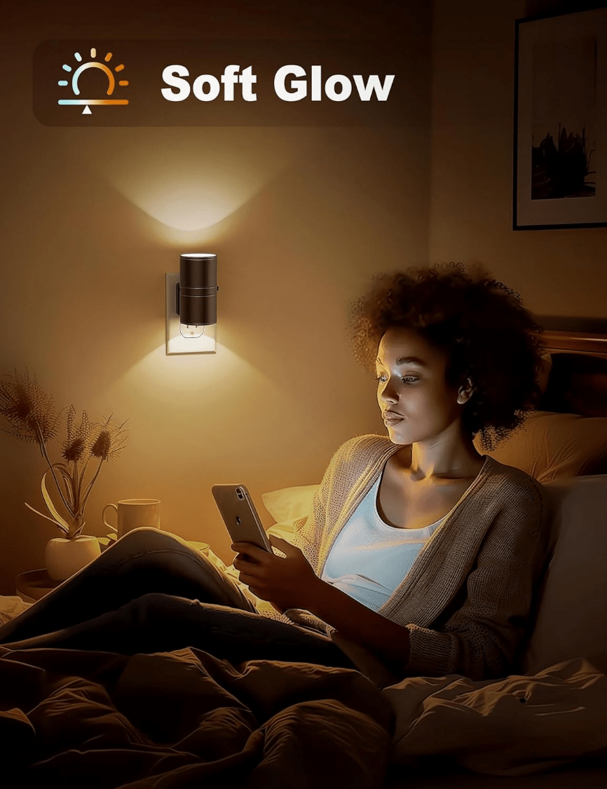 NightGlow – Dimbar LED Nattlampa med Sensor